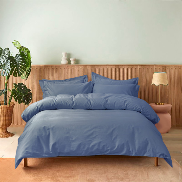 Постельное белье Lotus Home Rebeca индиго семейное 