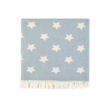 Полотенце Lotus Home Pestemal Star teal голубое 90х160 см