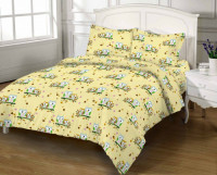 Постельное белье Zastelli 8815 Влюбленные совушки бязь Премиум евро