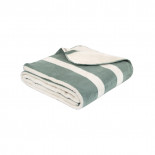 Плед Lotus Home Infinity Stripe зеленый 200х220 см