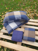 Постільна білизна фланель Cotton Star євро, модель 15