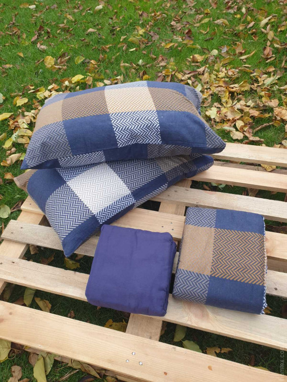 Постільна білизна фланель Cotton Star євро, модель 15 Постільна білизна фланель Cotton Star євро, модель 15