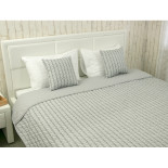 Покрывало Руно двустороннее декоративное Grey Braid 150x212 см