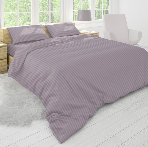 Постільна білизна SoundSleep Stripy Seafog бязь полуторний