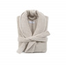 Халат unisex Lotus Home Bold New Microcotton beige махровый S