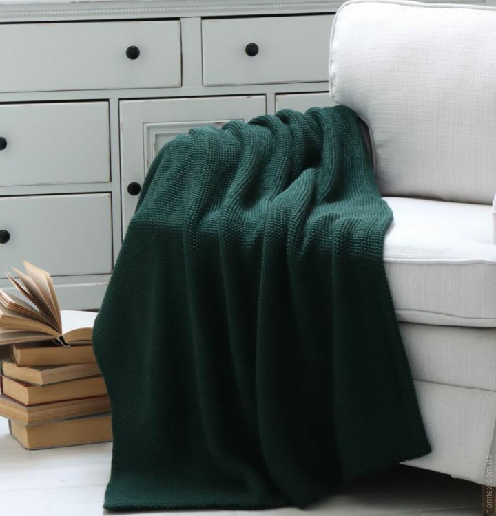Плед La Modno Corn Emerald 170x240 см