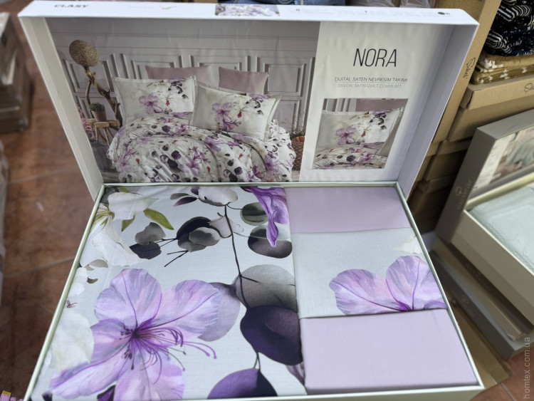 Постельное белье Aran Clasy Digital Nora евро