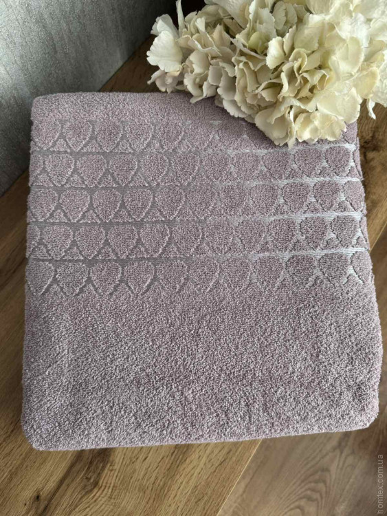 Махрова простирадло-піке Gold Soft Life лілова 200x220 см