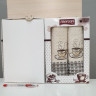 Набор вафельных полотенец для кухни Mercan из 2-х штук 50x70 см, модель 11
