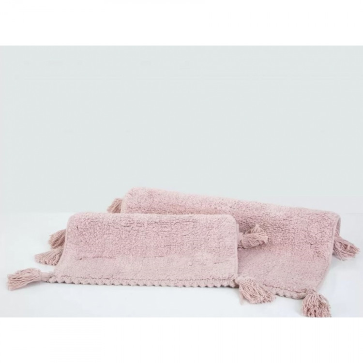 Набор ковриков Irya - Benny gul kurusu розовый 60х90 см + 40х60 см