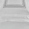 Постельное белье Penelope Mia antrasit евро с простынью на резинке (160х200+35 см)
