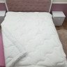 Одеяло плюшевое Welsoft Zeron белое 195x215 см