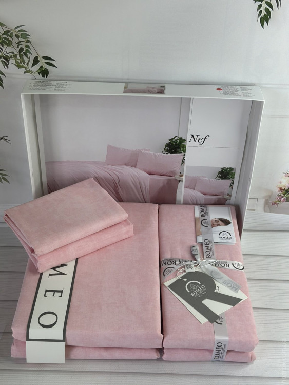 Постільна білизна поплін Romeo Home Nef євро