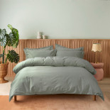 Постельное белье Lotus Home Rebeca оливковый семейное 