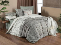 Постельное белье Sarev Anas V1 haki фланель евро Постельное белье Sarev Anas V1 haki фланель евро