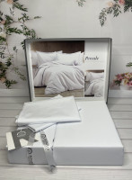 Постельное белье Romeo Home Percale тенсел белый