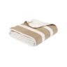 Плед Lotus Home Infinity Stripe бежевый 200х220 см