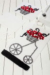 Коврик для ванной Chilai Home ALACATI RED 60x100 см