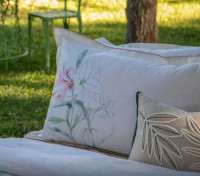 Набір постільної білизни покривалом - піке Sarev Eva Meloni ekru євро