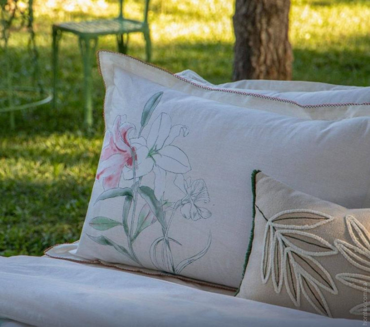 Набір постільної білизни покривалом - піке Sarev Eva Meloni ekru євро