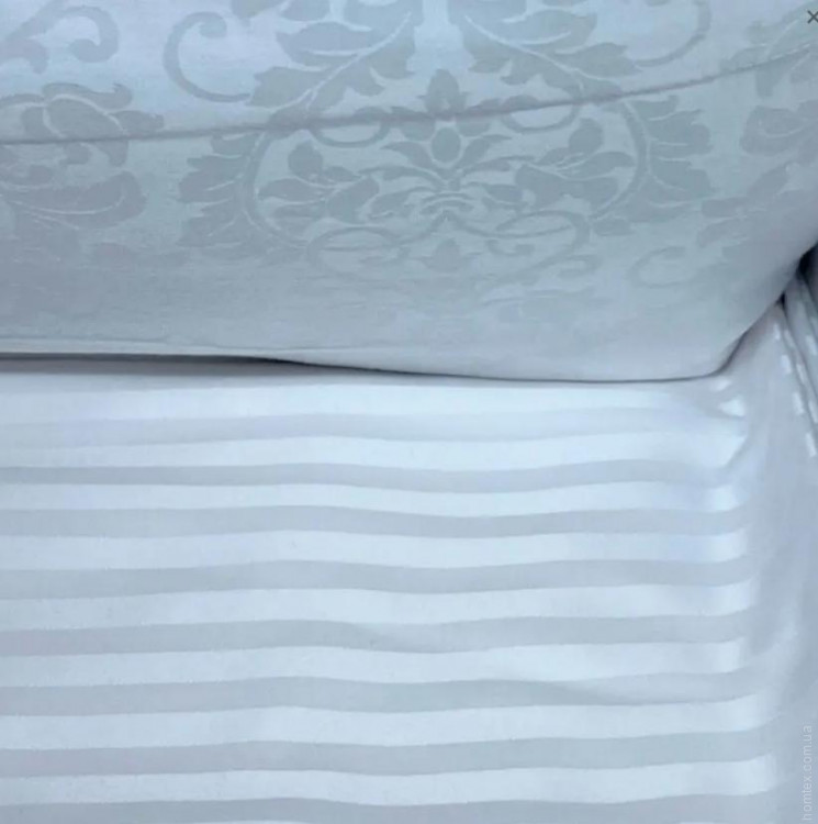 Постільна білизна Maison Dor PEARL WHITE (світло-біла) євро