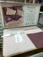 Постельное белье Majoli Ranforce Double Face Manila евро