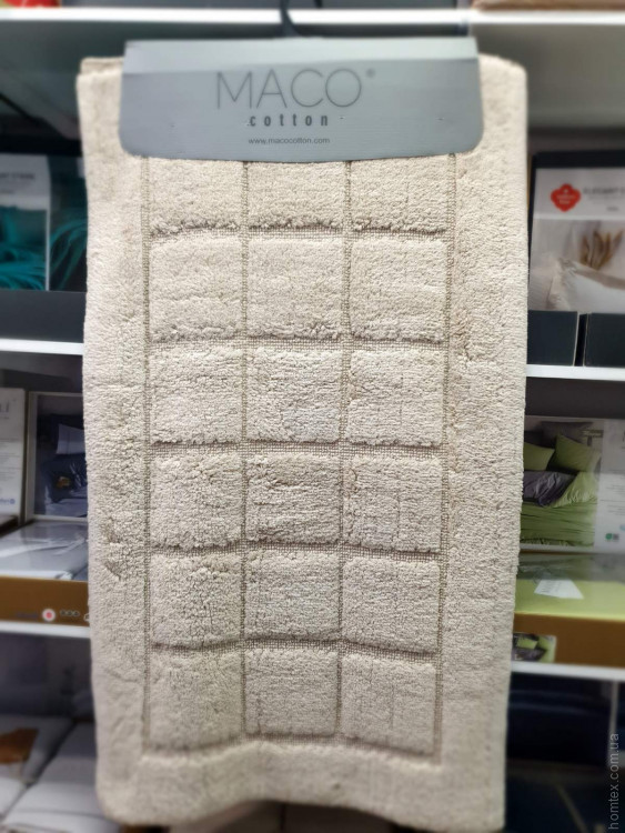 Набір бавовняних килимків для ванної Maco Cotton з 2 шт. 50x60 см + 60x100 см модель 29
