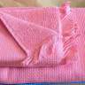Набор полотенец махра + вафля By Ido из 6-ти шт 50х90 см ярко - розовый