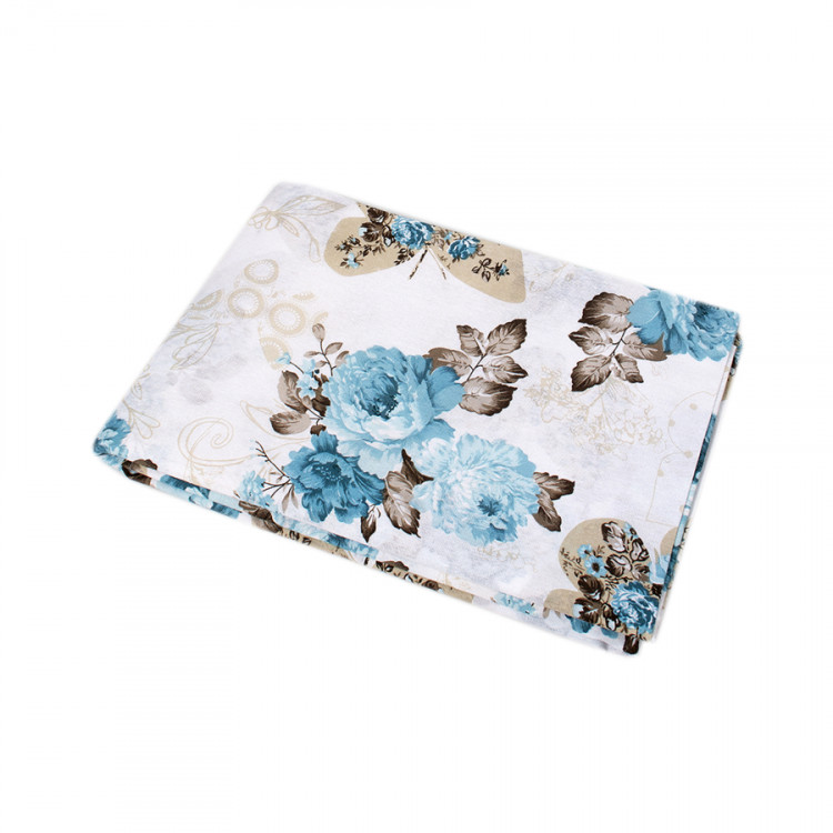 Пододеяльник Iris Home ранфорс Diana бирюзовый 145х210 см