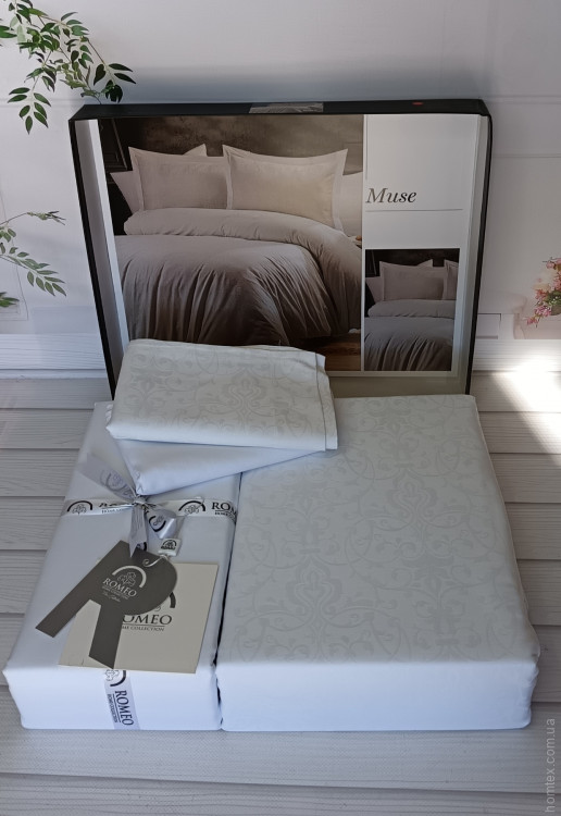 Постельное белье Romeo Home сатин - жаккард Muse евро