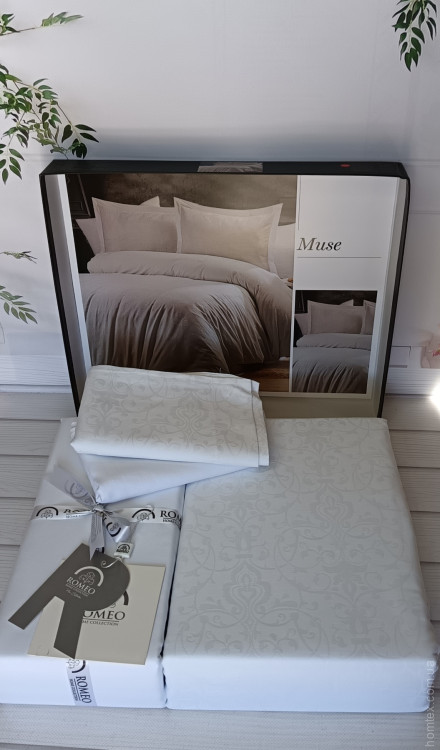 Постельное белье Romeo Home сатин - жаккард Muse евро