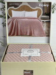 Плед акриловый Romeo Home Zeynep pudra 220x240 см