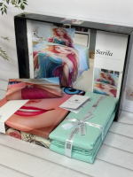 Постільна білизна ранфорс Diore Sarila полуторний