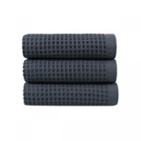 Полотенце Lotus Home Waffle antrasit антрацит 50х90 см