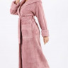 Халат махровий Nusa NS 3881 pudra