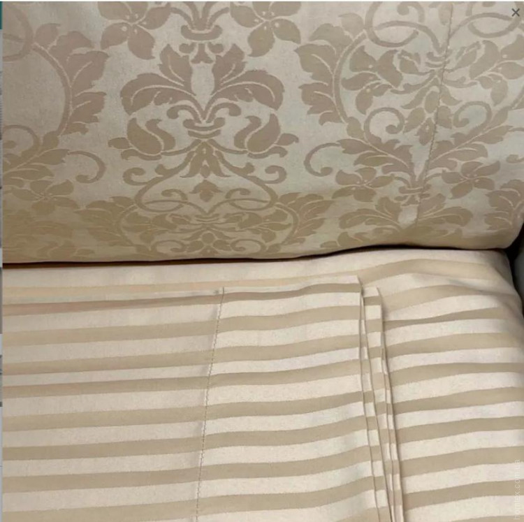 Постільна білизна Maison Dor PEARL BEIGE (світло-бежева) євро
