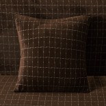 Декоративная наволочка микрофибра Homytex 45x45 см Шоколад