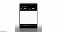 Простирадло на резинці фланель Kaeppel 140-160х200+25 см біла