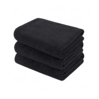Полотенце Lotus Home Hotel Basic (16/1) 500 г/м² черный 70x140 см