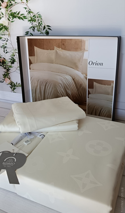 Постельное белье Romeo Home сатин - жаккард Orion евро Постельное белье Romeo Home сатин - жаккард Orion евро