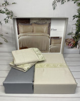 Постільна білизна Romeo Home Finn сатин люкс євро з вишивкою Постільна білизна Romeo Home Finn сатин люкс євро з вишивкою