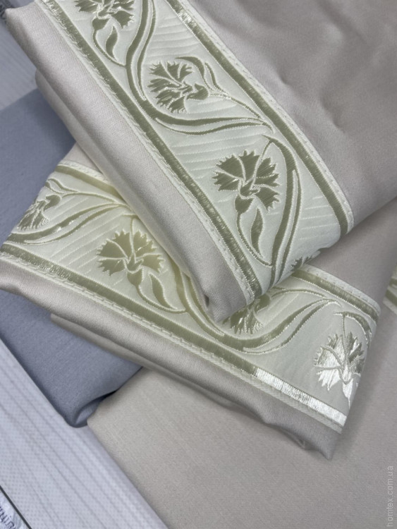 Постільна білизна Romeo Home Finn сатин люкс євро з вишивкою