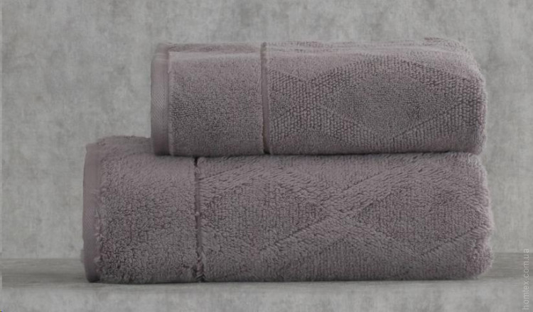 Набор махровых полотенец Pavia Sander Antrasit из 2 шт.(50x85 см + 70x140 см)