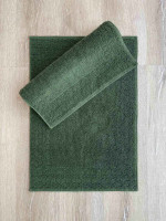 Набір рушників для ніг Cotton Box із 2 шт. 50х70 см темно-зелений
