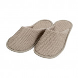 Тапочки Lotus Home Waffle brown кофе
