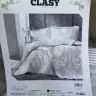 Постільна білизна зі стьобаним підковдрою - покривалом Aran Clasy Alone V1 євро