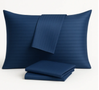 Наволочка U-tek Home Сатин Boston Royal Blue Stripe 70х70 см Наволочка U-tek Home Сатин Boston Royal Blue Stripe 70х70 см