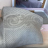 Махровая простынь Gulcan Natural Popy 200x220 см серая