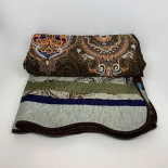Покрывало с наволочками Prestij Textile велюровое стеганное 230x250 см, модель 226826