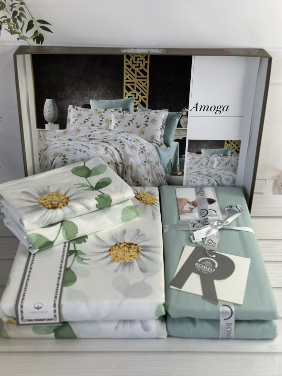 Постільна білизна поплін Romeo Home Amoga євро